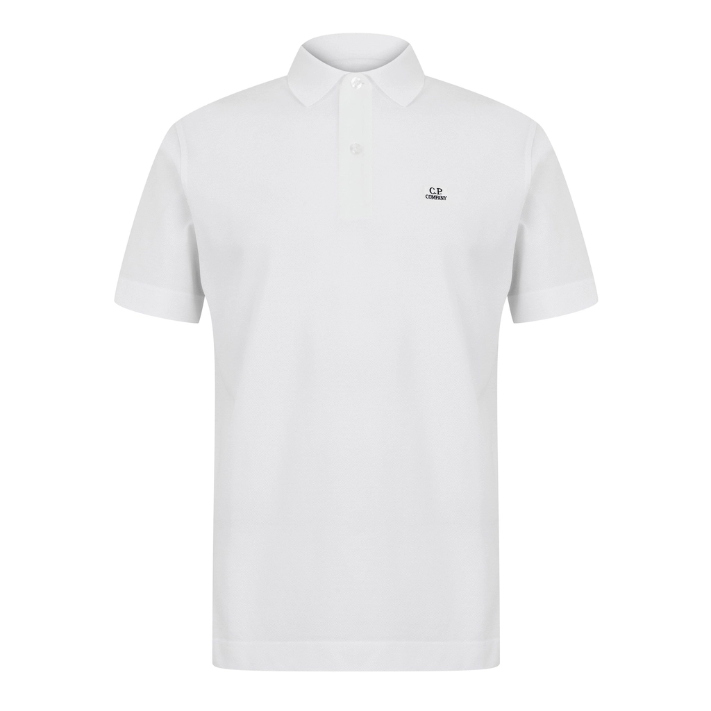 CP Company Polo Short Sleeve - Gauze White 103